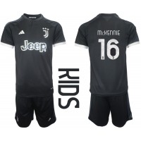 Koszulka piłkarska Juventus Weston McKennie #16 Strój Trzeci dla dzieci 2023-24 tanio Krótki Rękaw (+ Krótkie spodenki)